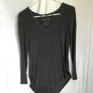 American Eagle Grey Tee - Size XS